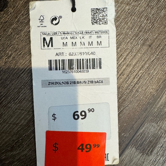 Brand new Zara bead bag - Picture 5 of 5